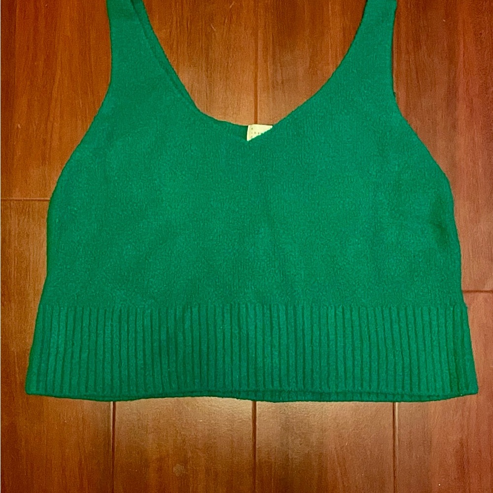 Emerald Green Women's Knit Top